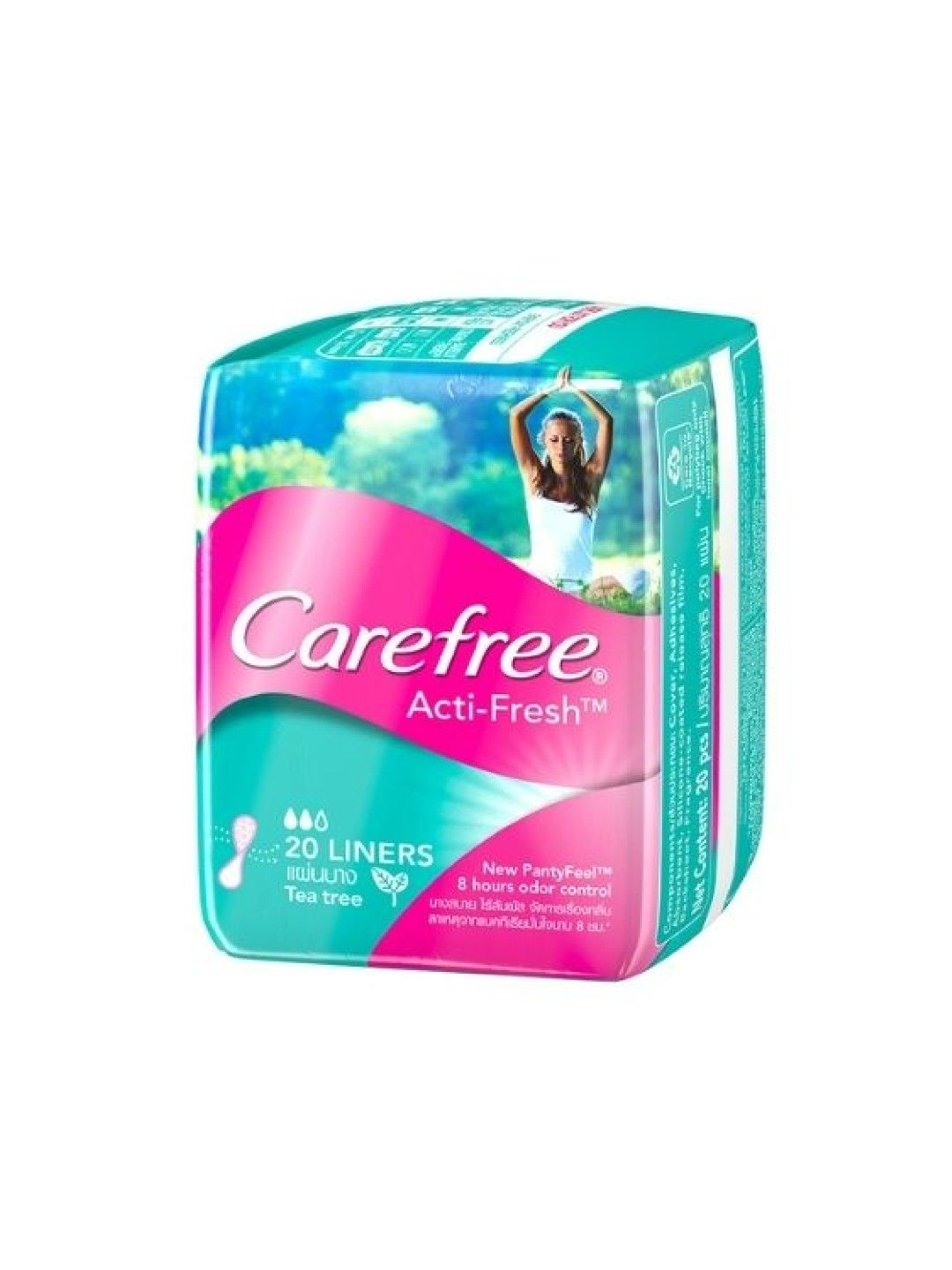 Carefree ACTIFRESH® Ultra Thin Panty Liners (20s) edamama